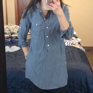 J Crew tunic top. Xs